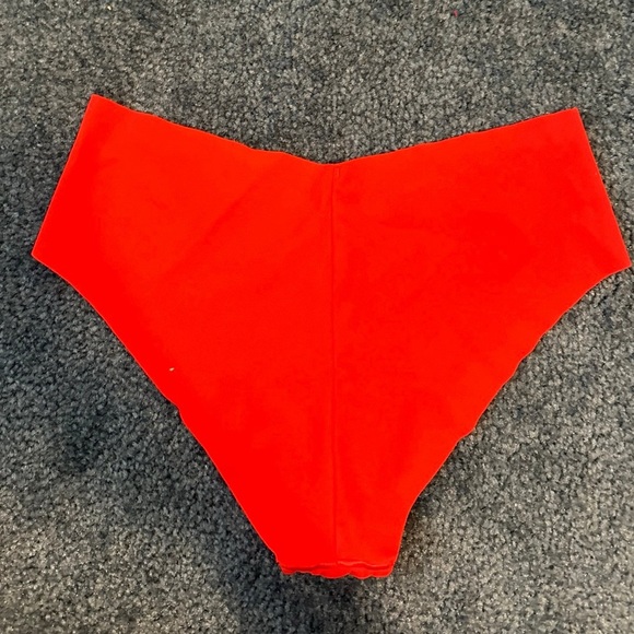 Aerie Red Seamless Cheeky Underwear - Picture 2 of 3